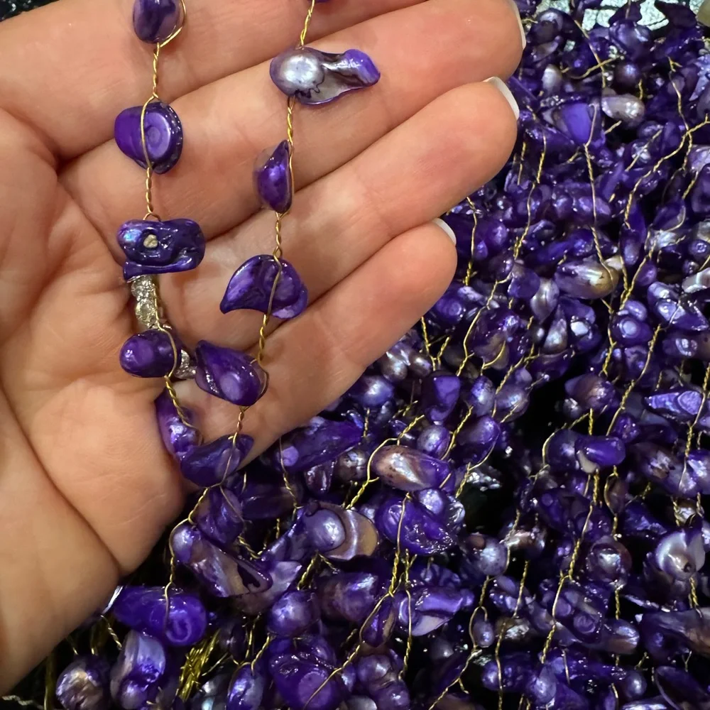 Bulk of beaded branches & flowers - Picture 2 of 3